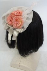 画像3: metamorphose / 円形ローズヘッドドレス  生成り O-26-06-07-061-ME-TO-IG-OS (3)