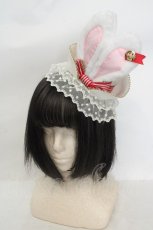 画像1: Angelic Pretty / Magical Night Theater Hatカチューシャ  シロ O-26-06-07-064-AP-AC-IG-OS (1)