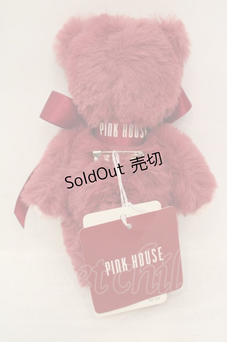 画像2: PINK HOUSE / テディマーガレットぬいぐるみコサージュ  濃ピンク O-26-06-07-070-LO-ZA-IG-OS (2)