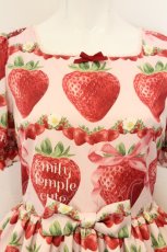画像2: Emily Temple cute / Strawberry BonBonスクエアワンピース M ピンク O-26-06-07-021-ET-OP-OW-OS (2)