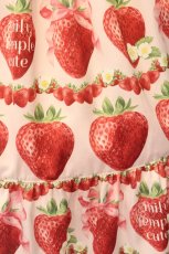 画像3: Emily Temple cute / Strawberry BonBonスクエアワンピース M ピンク O-26-06-07-021-ET-OP-OW-OS (3)
