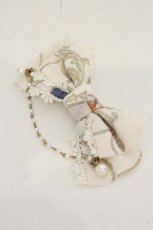 画像6: LIEF / マーメイド・カメオジャンパースカート  アイボリー O-26-06-07-022-LO-OP-OW-OS (6)