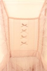 画像2: m petit by misako / AOK*ドットタブリエ M ピンク O-26-06-07-003-LO-OP-OW-OS (2)