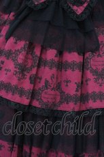 画像3: metamorphose / スワンボーダーロングワンピース  ワイン O-26-06-07-025-ME-OP-IG-OS (3)
