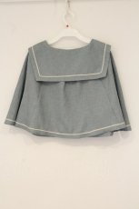 画像3: Kurumi Collaboration / TT*KRMセーラーケープ L サックス O-26-06-08-041-LO-JA-IG-OS (3)
