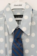 画像2: MILKBOY / NECK TIE シャツ F サックス O-26-06-08-042-MB-BL-YM-OS (2)