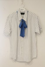 画像1: MILKBOY / TIE STRIPE 半袖シャツ  ブルーｘホワイト O-26-06-08-046-MB-BL-YM-OS (1)
