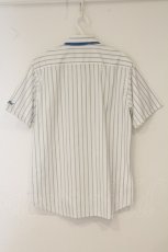 画像4: MILKBOY / TIE STRIPE 半袖シャツ  ブルーｘホワイト O-26-06-08-046-MB-BL-YM-OS (4)