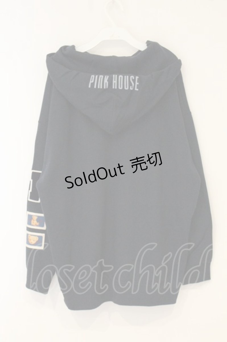 画像4: PINK HOUSE / ジップアッププルパーカー  ネイビー O-26-06-08-001-LO-TO-IG-OS (4)