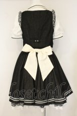 画像6: Hoshibako Works / 東方Project ×HoshibakoWorks　霧雨魔理沙　セットアップワンピース M クロ×シロ O-26-06-09-038-LO-OP-OW-OS (6)