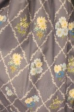 画像3: Melody BasKet / Antique bouquetフロントボタンワンピース  ブルー系 O-26-06-09-042-LO-OP-IG-OS (3)
