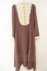 画像1: an another angelus / クレリックレースヨーク切替ロングワンピース F モーブ O-26-06-09-1046-CA-OP-OW-OS (1)