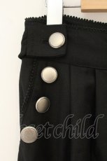 画像2: BPN / シフォンリボン付きハーフパンツ M ブラック O-26-06-09-053-GO-PA-IG-OS (2)