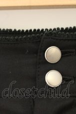画像3: BPN / シフォンリボン付きハーフパンツ M ブラック O-26-06-09-053-GO-PA-IG-OS (3)