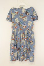 画像4: Jane Marple / アニバーサリーHAT BOXミニワンピース M サックス O-26-06-09-073-JM-OP-IG-OS (4)