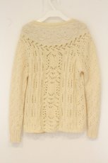 画像4: Franche Lippee / パンダ刺繍ニットカーディガン  アイボリー O-26-06-09-110-LO-TO-IG-OS (4)
