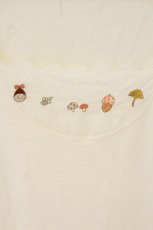 画像2: Franche Lippee / 秋の刺繍入りカットソー M アイボリー O-26-06-09-116-LO-TO-IG-OS (2)