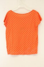 画像3: Franche Lippee / 犬プリントドットTシャツ M オレンジ O-26-06-09-122-LO-TS-IG-OS (3)