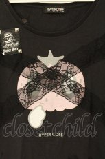 画像2: HYPER CORE / プリントダメージTシャツ L ブラック O-26-06-09-016-PU-TS-IG-OS (2)
