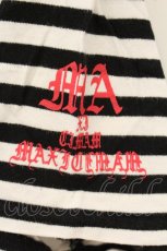 画像3: MA MAXICIMAM / ガールプリントボーダーTシャツ  クロ×シロ O-26-06-09-017-LO-TO-IG-OS (3)
