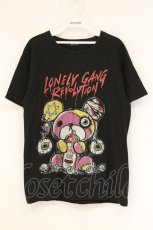 画像1: HYPER CORE / LONELY GANG REVOLUTION Tシャツ L ブラック O-26-06-09-019-PU-TS-IG-OS (1)
