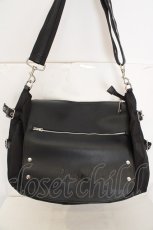 画像1: AdaNous / AdaNous Shoulder bag（アダナスショルダーバッグ）  ブラック O-26-06-10-056-PU-BG-IG-ZT0614R (1)