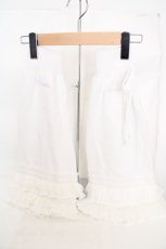 画像1: Whinny / レースニットレッグカバー  シロ O-26-06-10-007-PU-ZA-IG-OS (1)