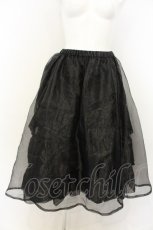 画像2: Sheglit / ロングバッスルパニエ M ブラック O-26-06-10-1003-EL-SK-OW-OS (2)