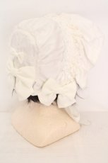 画像3: Angelic Pretty / Sweet Frillボンネット  シロ O-26-06-10-026-AP-AC-IG-ZT0614T (3)