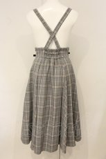 画像3: Secret Honey / スピンドルチェックサススカート 2 グレー O-26-06-11-030-CA-SK-OW-OS (3)