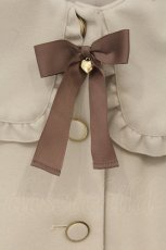 画像2: Amavel / セーラーカラーショートコート M グレー O-26-06-11-033-CA-CO-OW-OS (2)