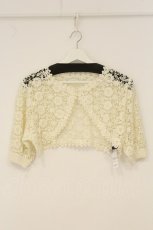 画像1: an another angelus / レースボレロニットカーディガン F アイボリー O-26-06-11-004-CA-TO-OW-OS (1)