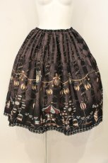 画像1: Enchantlic Enchantilly / 真夜中のパルコフェリーチェティアードスカート  ブラウン系 O-26-06-11-051-LO-SK-OW-OS (1)