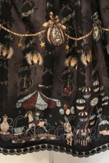 画像2: Enchantlic Enchantilly / 真夜中のパルコフェリーチェティアードスカート  ブラウン系 O-26-06-11-051-LO-SK-OW-OS (2)