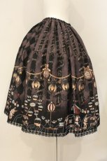 画像4: Enchantlic Enchantilly / 真夜中のパルコフェリーチェティアードスカート  ブラウン系 O-26-06-11-051-LO-SK-OW-OS (4)