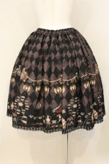 画像5: Enchantlic Enchantilly / 真夜中のパルコフェリーチェティアードスカート  ブラウン系 O-26-06-11-051-LO-SK-OW-OS (5)