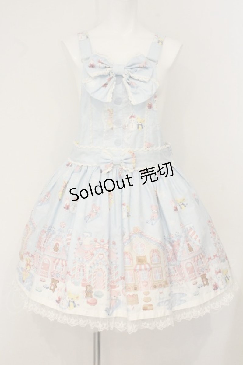 画像1: Angelic Pretty / Winter Toysサロペット  サックス O-26-06-11-052-AP-SK-IG-OS (1)