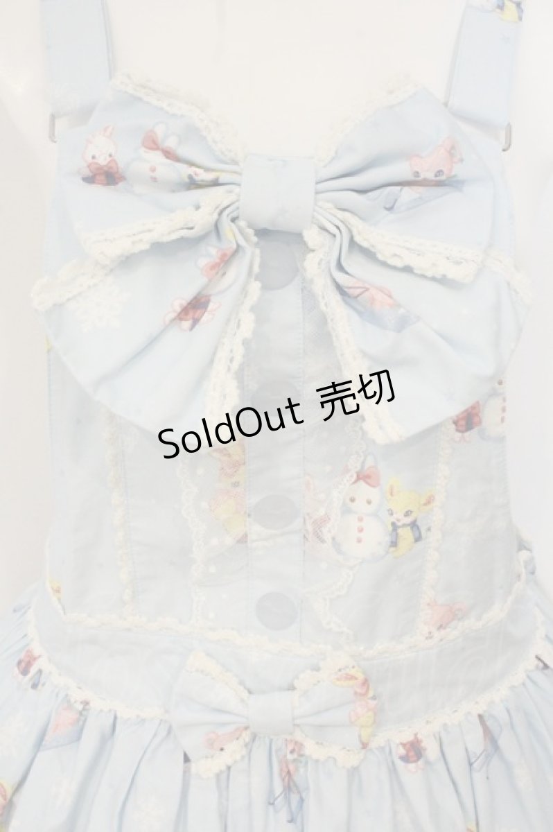 画像2: Angelic Pretty / Winter Toysサロペット  サックス O-26-06-11-052-AP-SK-IG-OS (2)