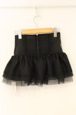 画像3: axes femme / ペプラム風チュールベルト  クロ O-26-06-11-057-AX-SK-IG-OS (3)