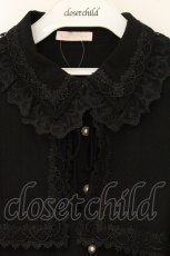 画像2: Chalmiere / ケープ付ブラウス  クロ O-26-06-11-061-AX-BL-IG-OS (2)