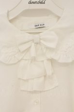 画像2: CHIP CLIP / CCゴスロリHDツキBL WonderTeaParty 頑張らなくても着られる ゴシック＆ロリータ ブラウス S シロ O-26-06-11-067-LO-BL-IG-OS (2)
