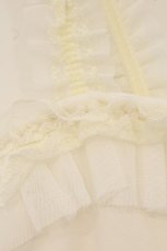 画像2: LIZ LISA / リボンチュールキャミソール  シロ O-26-06-11-078-LO-TO-OW-OS (2)