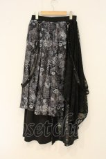 画像5: Qutie Frash / 和柄バギーパンツ  ブラック O-26-06-11-085-QU-PA-OW-OS (5)