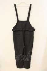 画像3: franche lippee black / フリルサロペット  チャコール O-26-06-11-016-LO-OP-IG-OS (3)