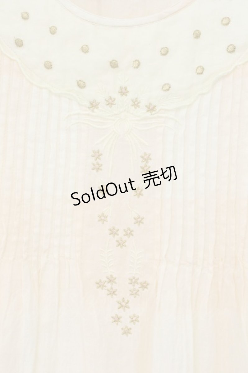 画像2: Franche Lippee / ビッグチェックノースリーブチュニック M オフシロ×ピンク O-26-06-11-018-LO-TO-IG-OS (2)