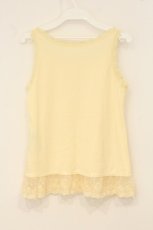 画像3: franche lippee black / オリジナルレースタンクトップ M 生成り O-26-06-11-020-LO-TO-IG-OS (3)