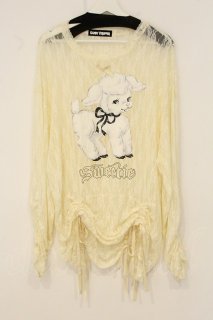 Candy Stripper / SWEETIE LACE トップス アイボリー O-26-06-11-021