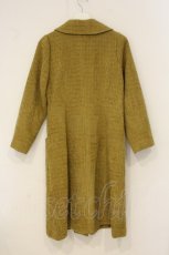 画像4: an another angelus / ブローチ付きペタルカラーコート F マスタード O-26-06-11-002-CA-CO-OW-OS (4)