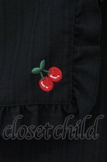 画像4: Secret Honey / チェリー刺繍セーラーブラウス 2 クロ O-26-06-11-026-CA-BL-OW-OS (4)