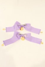 画像4: Angelic Pretty / Starry Moonリボンクリップ  ラベンダー O-26-06-13-005-AP-AC-IG-OS (4)